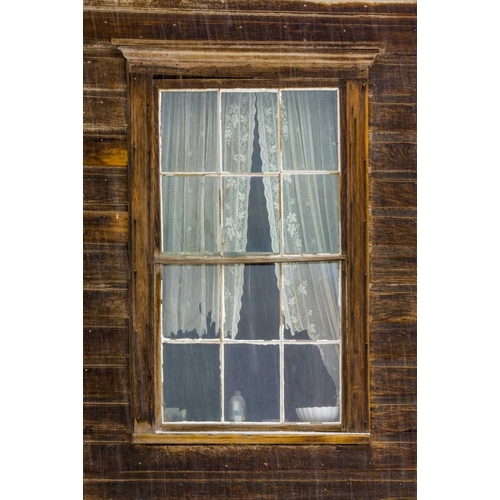 USA, California, Bodie Close-up of window